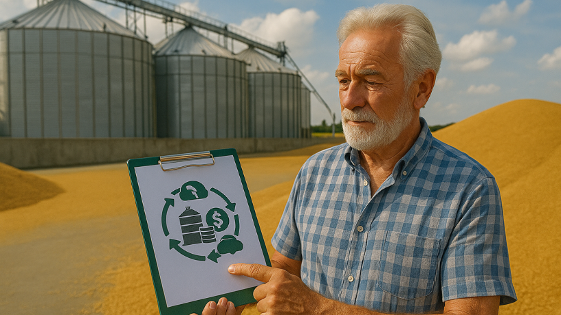 A logística de grãos no Brasil em expansão exige armazenagem eficiente, controle de custos e atenção aos riscos climáticos, comenta Aldo Vendramin.